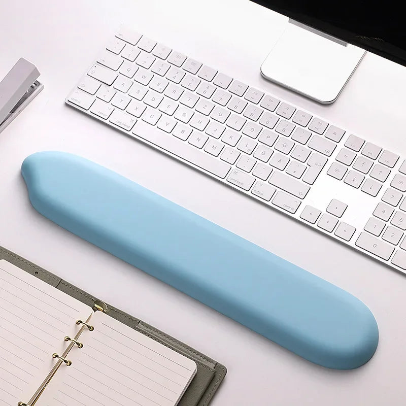 Ergonomisches Kawaii Silikon Mousepad mit Handgelenk-Ruhe für Schreibtisch