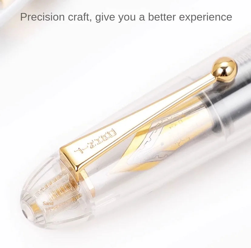 JinHao 9019 Füllfederhalter Transparent Acryl 40 MM Iridium Feder-Yabubest - Home & More