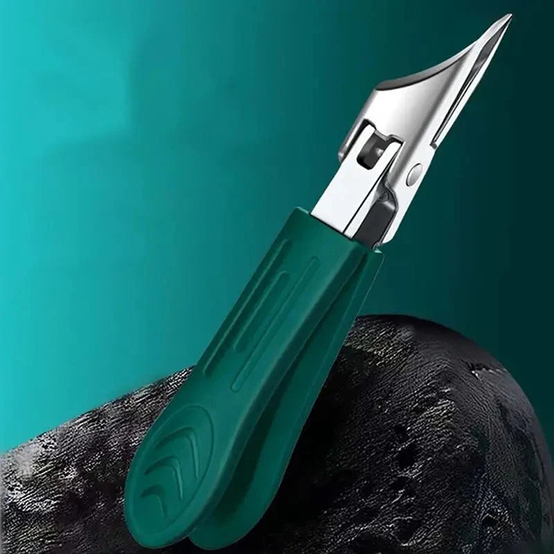 Gebogener Nagelknipser aus Edelstahl spritzwassergeschuetzt Nagelhautentferner-Yabubest - Home & More