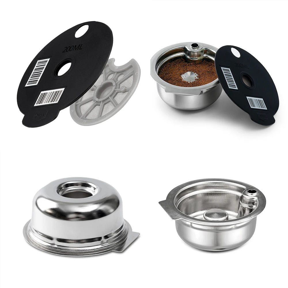 Wiederverwendbare Kaffeekapsel aus Edelstahl für Bosch Tassimo