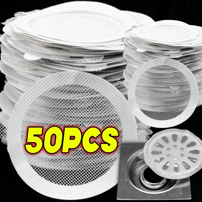 Einweg Abflussfilter Haarfänger für Bad - Küche – Sauberer Ablauf