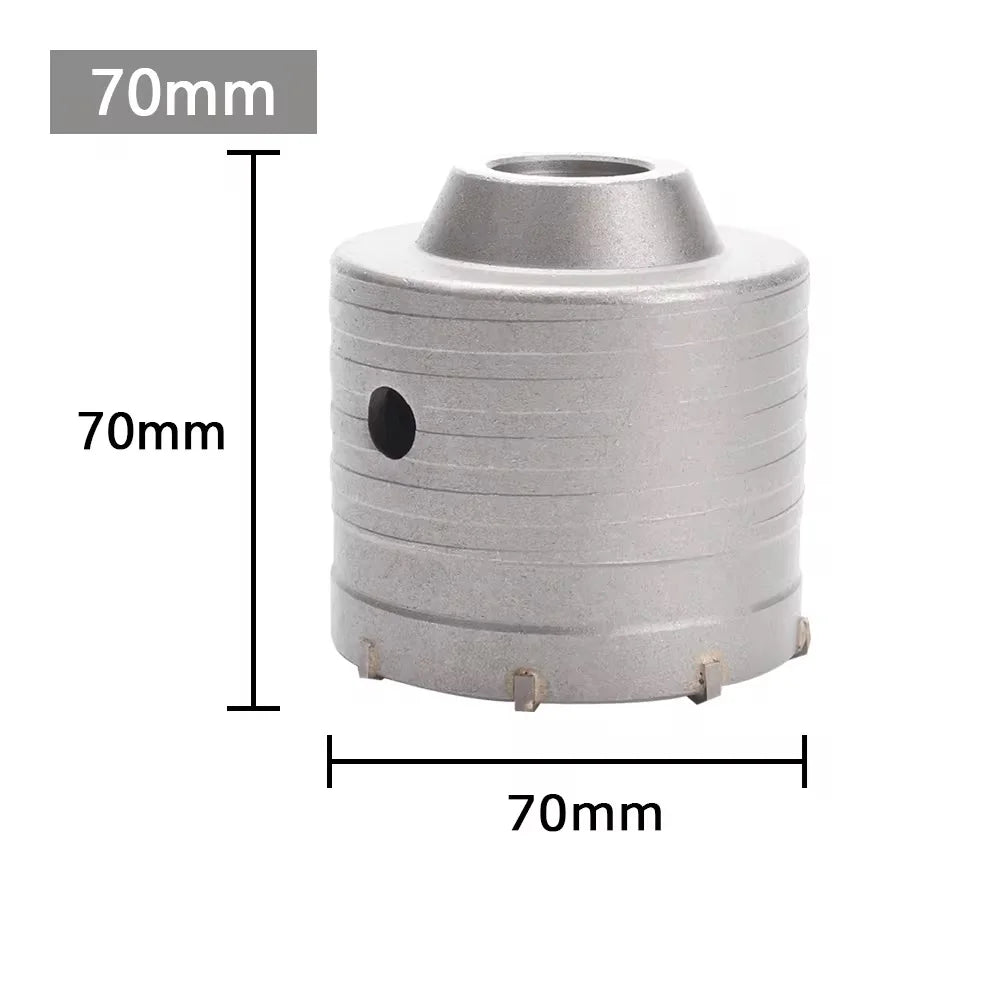 SDS-plus Betonlochbohrer 30-150mm Mauerwerk Zement Wand Lochsäge Hammer