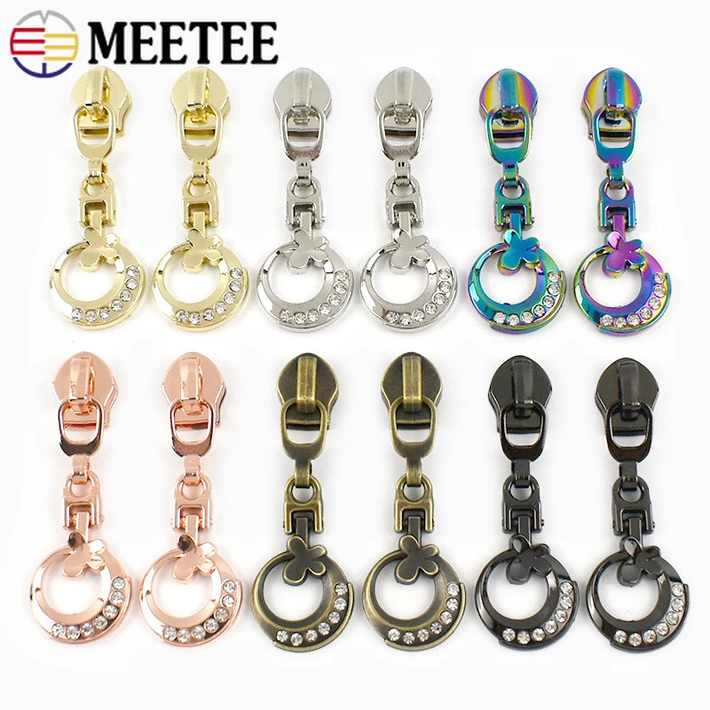 Robuster Reißverschlussschieber Reparatur Set für Bekleidung Taschen