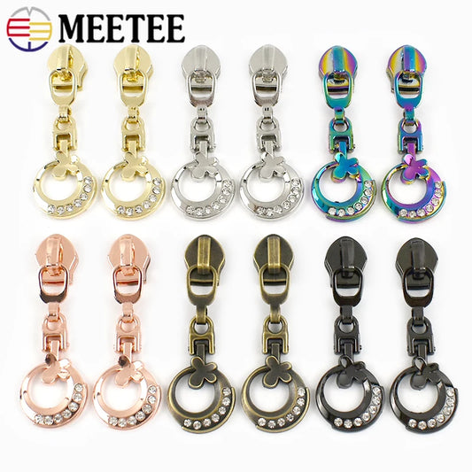 Robuster Reißverschlussschieber Reparatur Set für Bekleidung Taschen