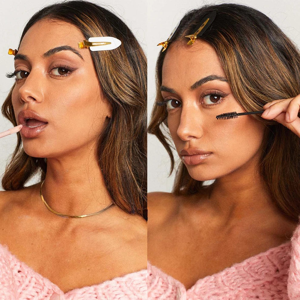 10er Set Nahtlose Haarclips – Kein Knick beim Styling oder Make-up