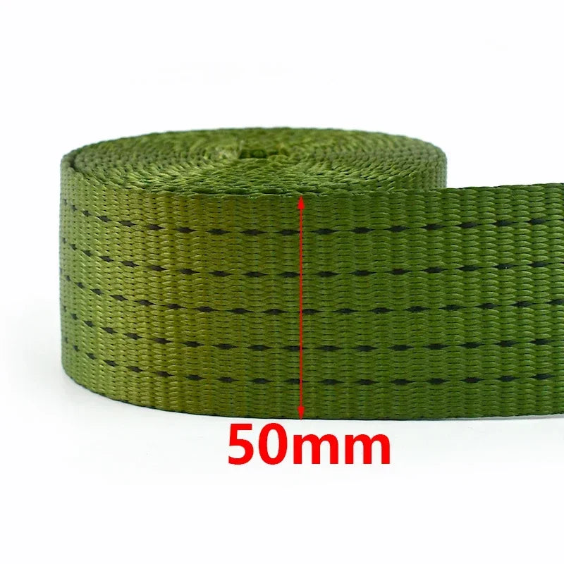 Nylongewebe Gurtband 25-50 mm starkes Riemenmaterial 5 m Länge
