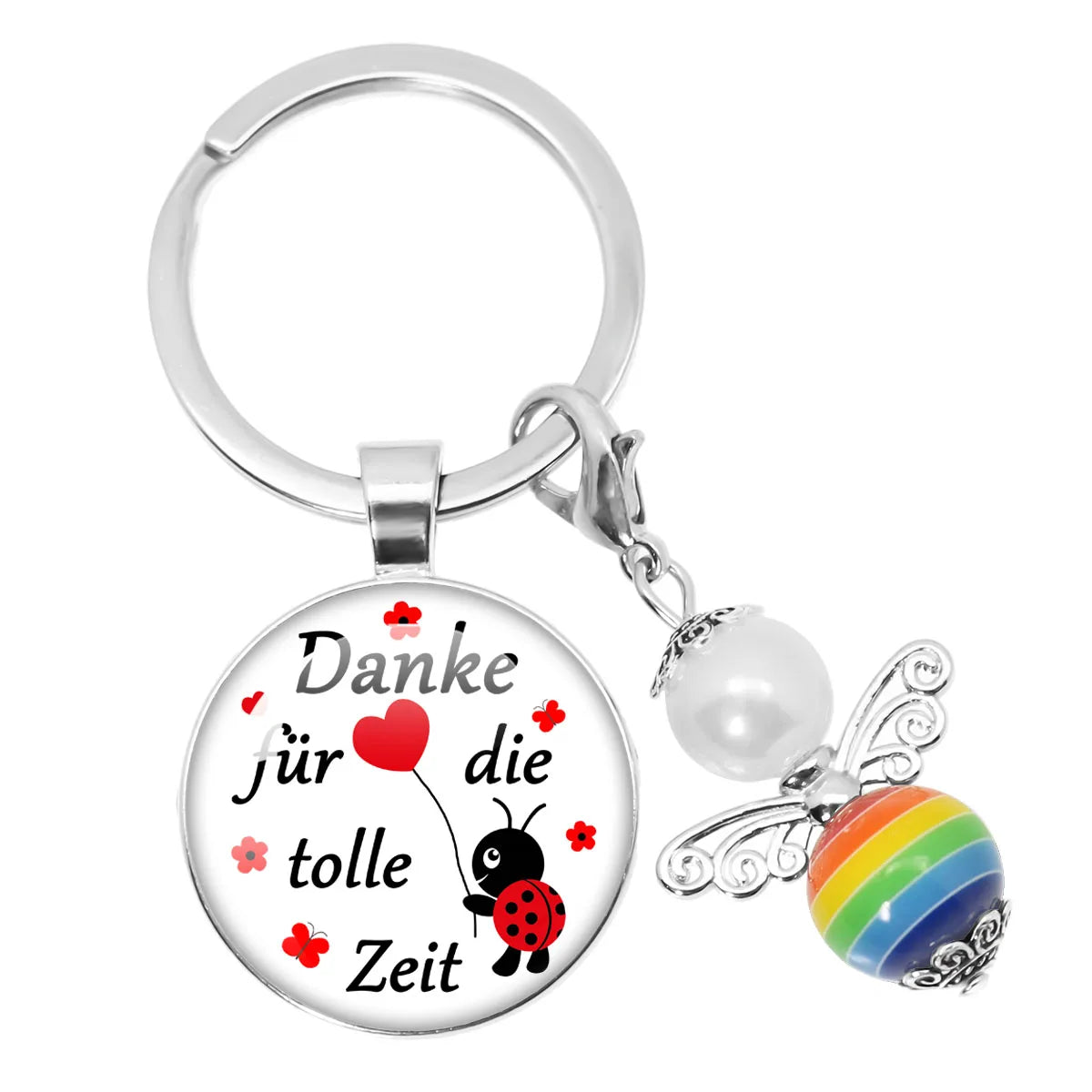 Personalisierbarer Schlüsselanhänger als Abschiedsgeschenk für Erzieher