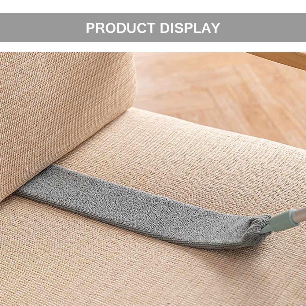 Lange Spalten Staubbürste Mikrofaser Teleskop Haushalt Fenster