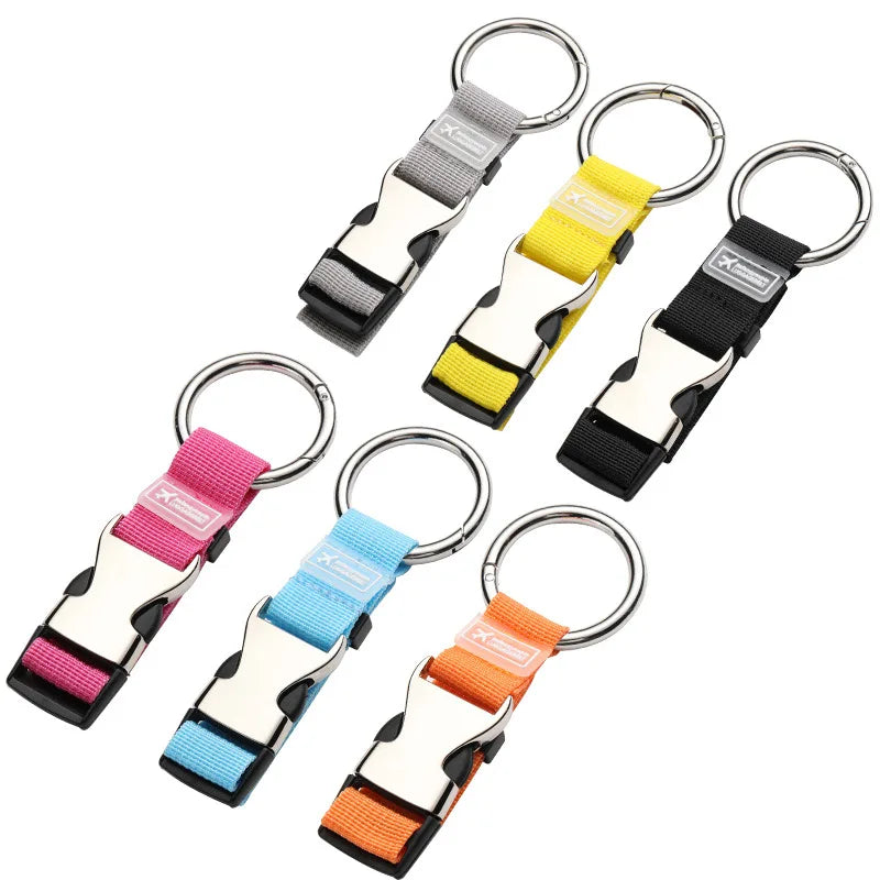 Robuster Schlüsselbund Karabiner für Outdoor und Reise Gepäck