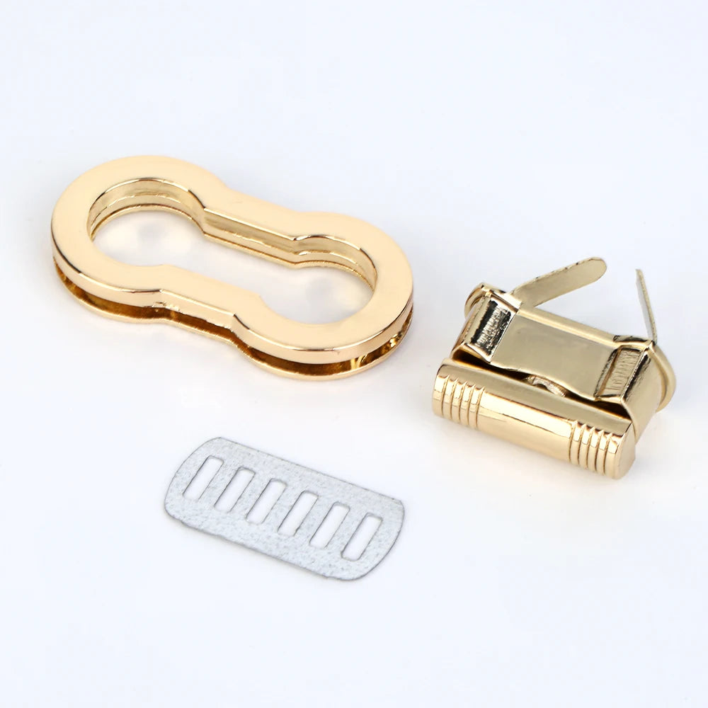 Eleganter Metall Schmetterling Drehverschluss für Taschen DIY