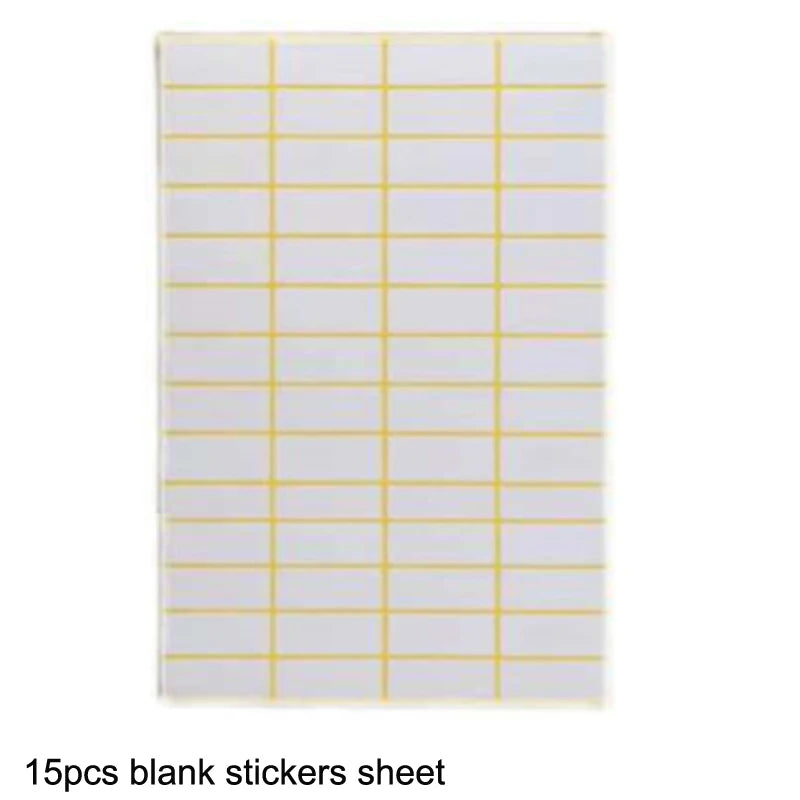 Organizer Set für Stickgarn mit 36 Fächern, Flossern und Zahlenetiketten