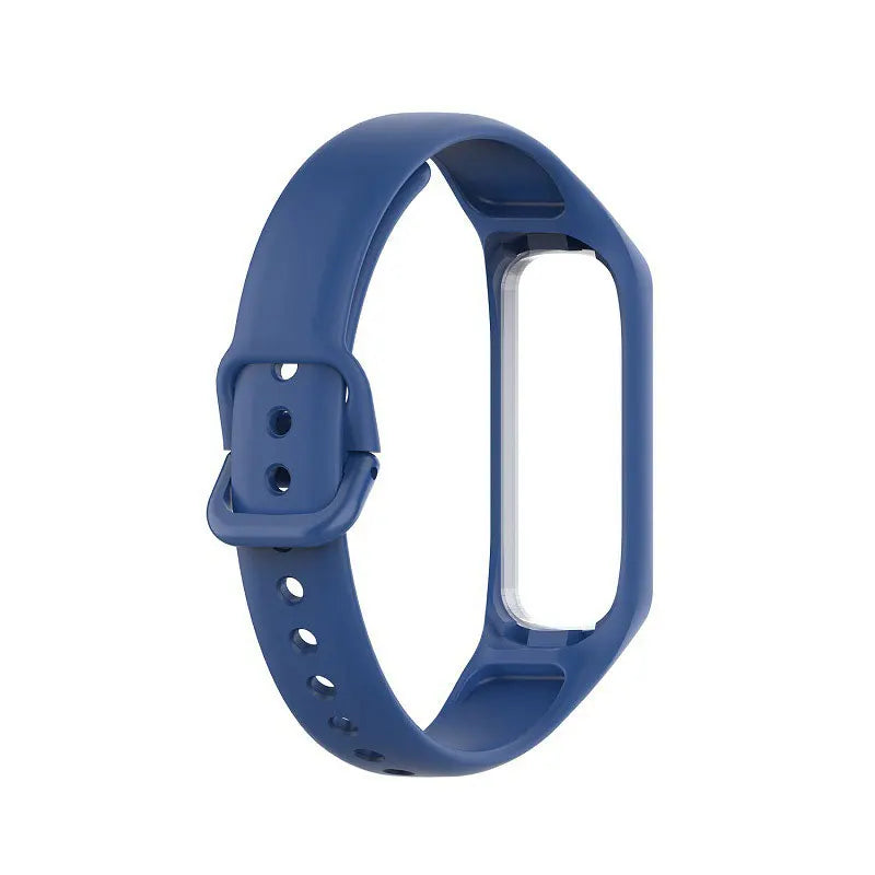 Weiches Silikonarmband für Smartwatch mit verstellbarer Länge und Verschluss