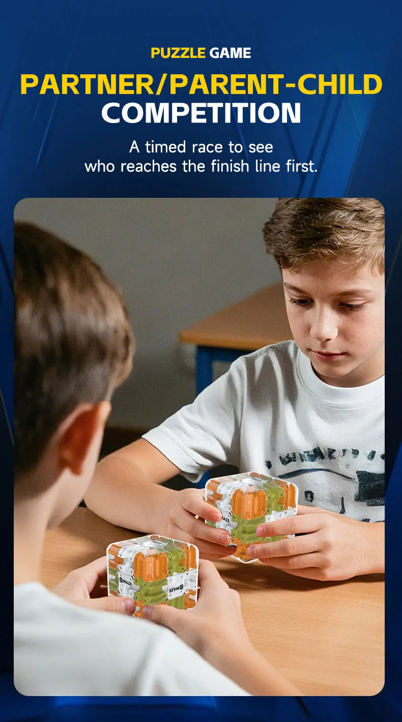 3D Labyrinth Puzzle Würfel für kreatives logisches Denken