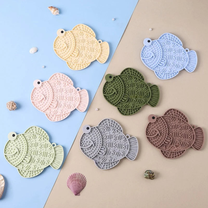 Slow Feeder Leckmatte für Hunde und Katzen mit Saugbasis aus Silikon