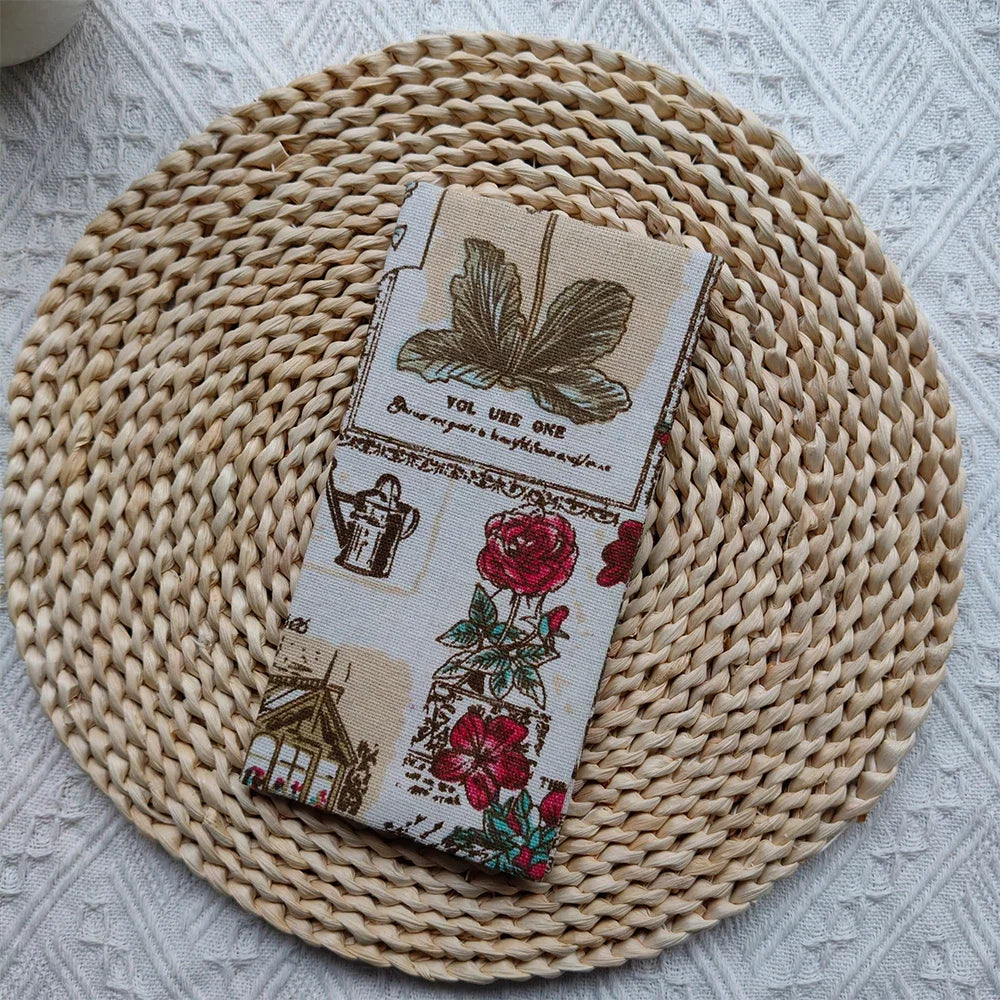 Tierblumen Wochenhülle Planer Notizbuch Schreibwaren-Yabubest - Home & More