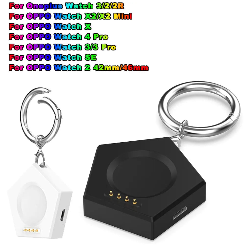 USB Typ-C Ladegerät Magnetisch für Smartwatch kompatibel mit OnePlus OPPO