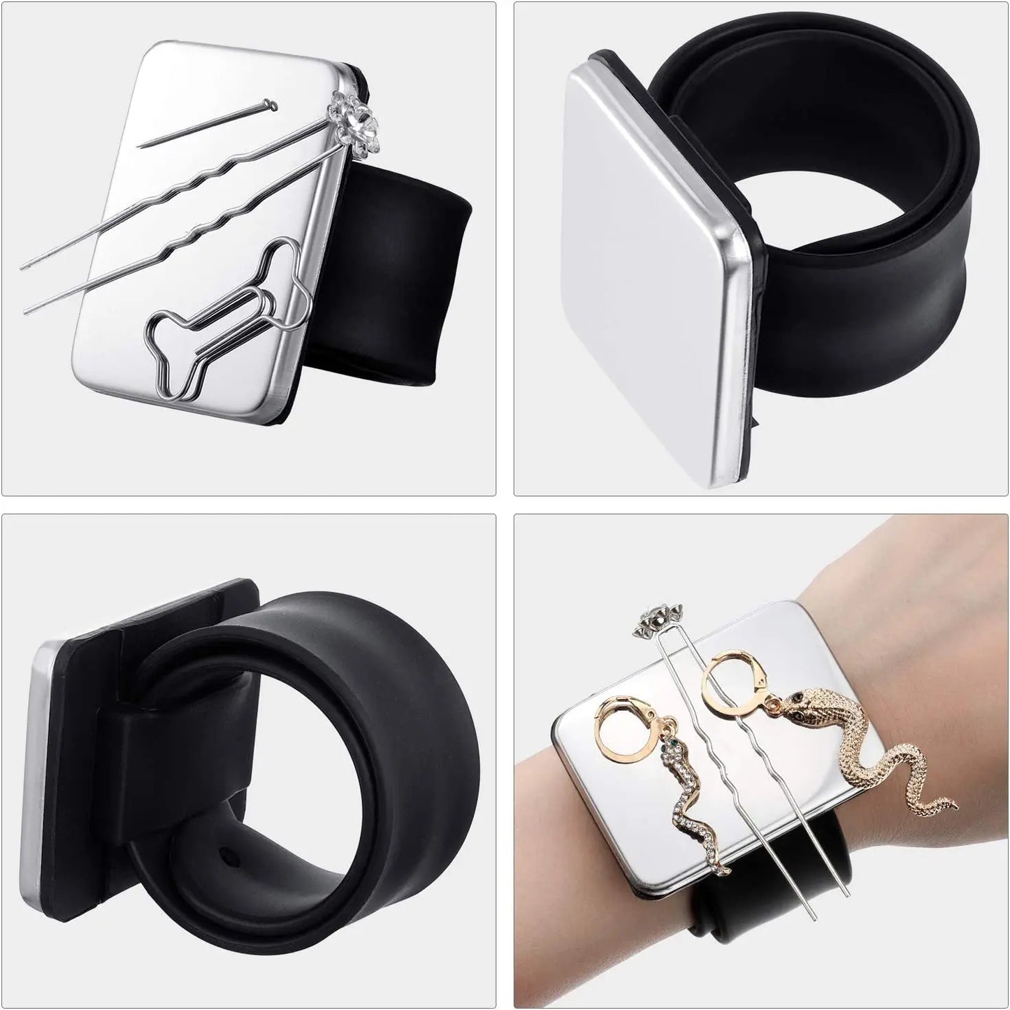 Magnetisches Armband zum Halten von Haarclips Friseur Styling Zubehör