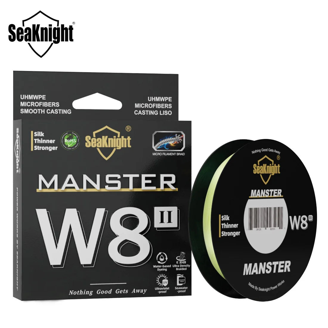 Geflochtene Angelschnur SeaKnight W8 II 300 Meter 8 Stränge Schwimmend-Yabubest - Home & More