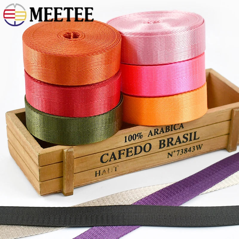 25 mm Nylon-Gurtband 8 m für Haustierhalsband und Nähzubehör