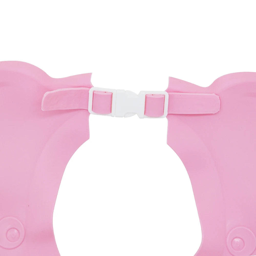 Stressfreies Baby-Baden: Einstellbare Shampoo Kappe mit Ohrschutz