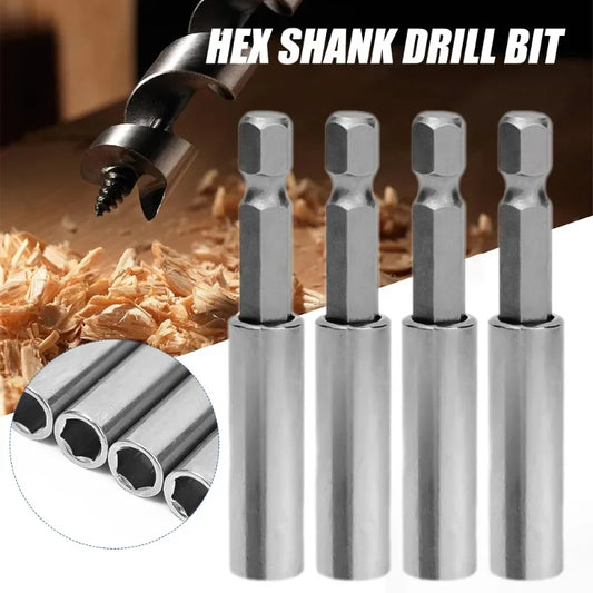 Magnetische 1/4 Zoll Sechskantschaft-Bohrer – sicherer Halt, 5 Stück Stahl