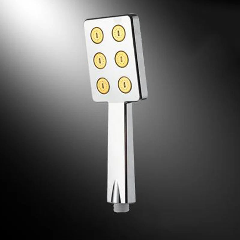 Silber Schwarz Regenduschkopf 10 Deckenmontage ABS Wasser sparend