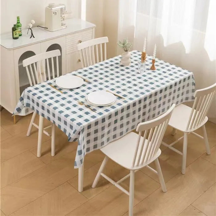 Moderne rechteckige Tischdecke – wasserdicht und ölabweisend