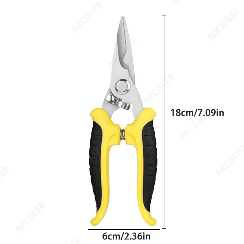 Praezisions Gartenschere fuer Blumen Kraeuter und kleine Zweige