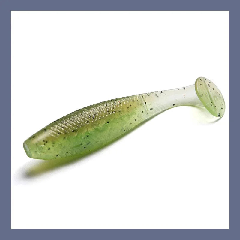 12er Set schwimmende weiche Köder 55 65mm für Süßwasser und Meerwasser