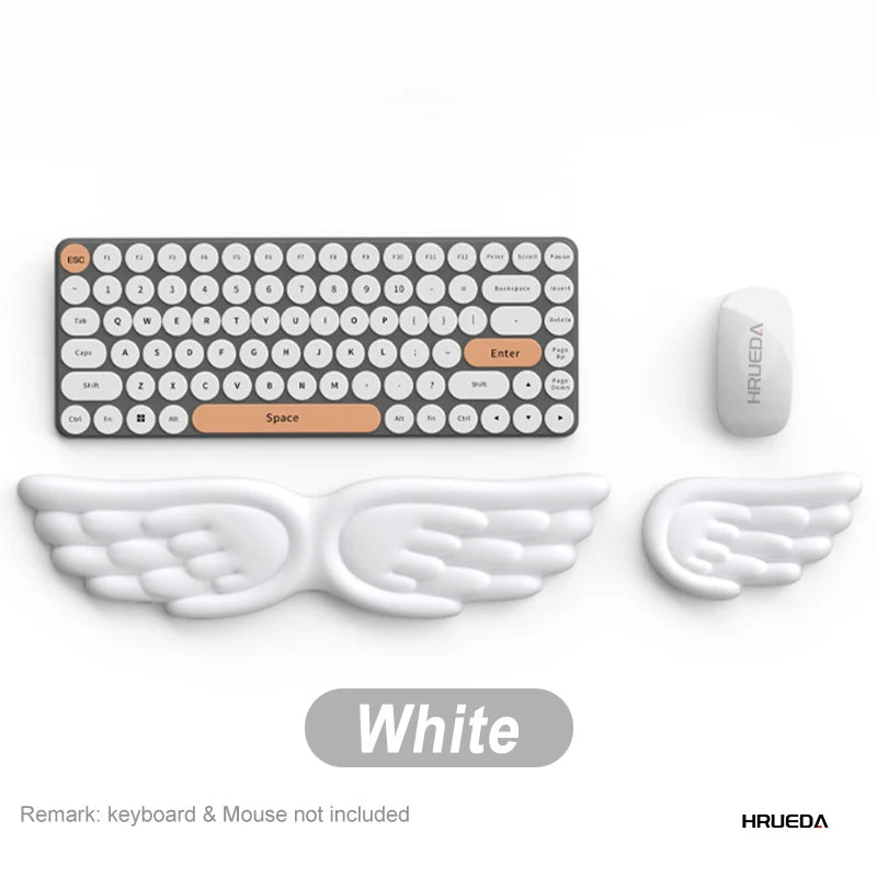 Ergonomisches Mauspad Set mit rutschfester Handballenauflage für Büro und Gaming