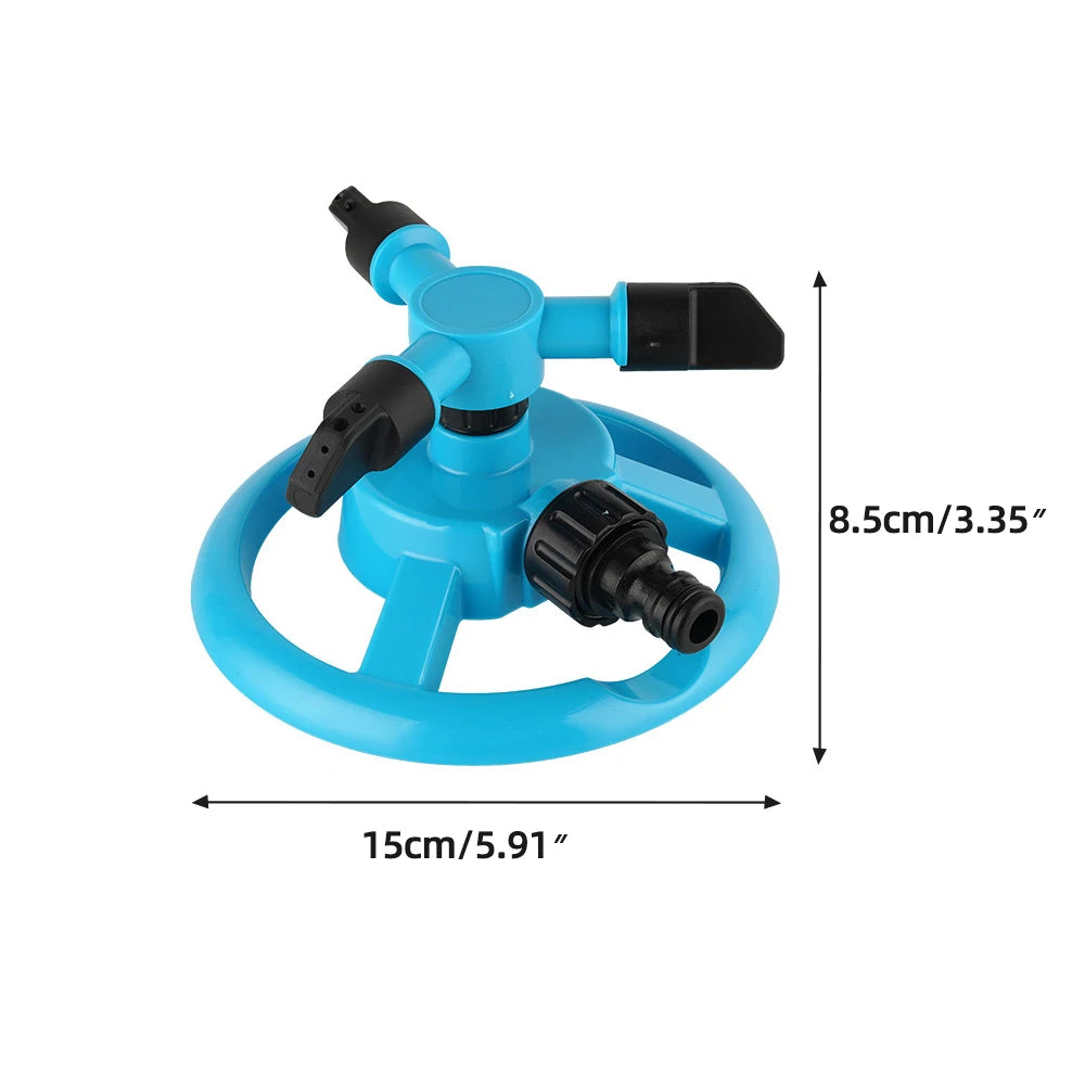 360-Grad Rasen Wassersprinkler für einfache Gartenbewässerung