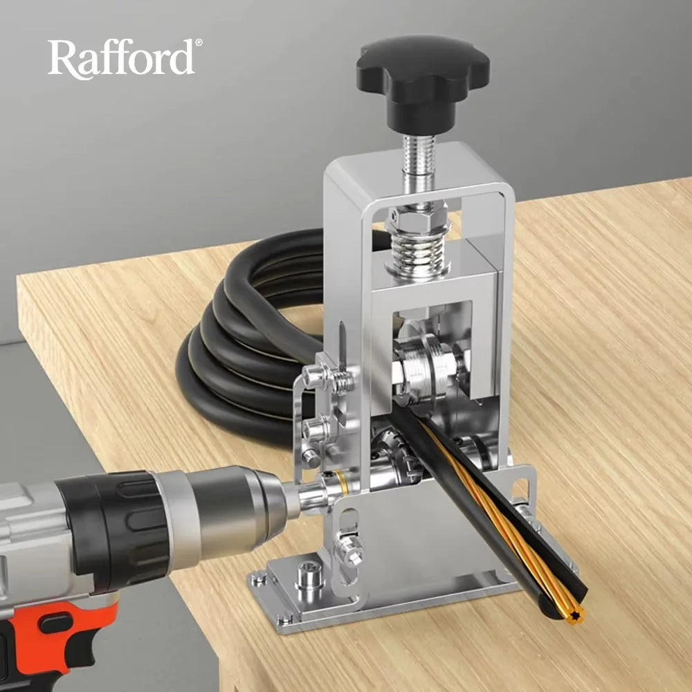 Abisolierwerkzeug für 1-25mm Kabel - Manuell oder Bohrmaschinen-Betrieb
