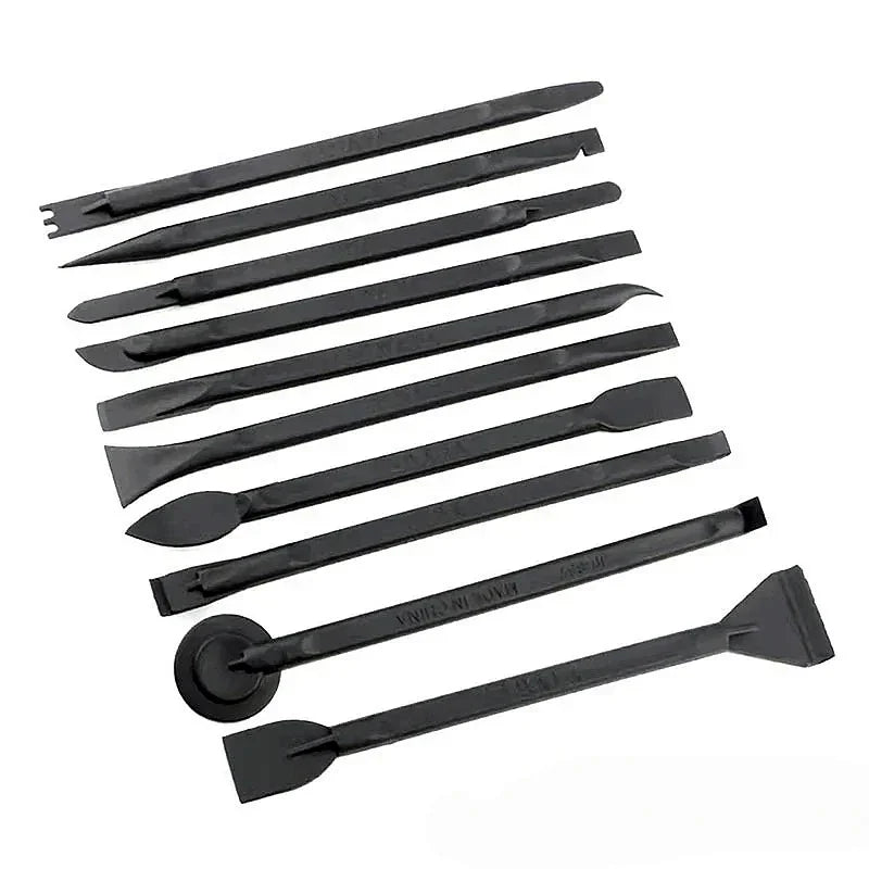 Schonendes 10-teiliges Kunststoff Reparaturset für präzises Handy-Öffnen