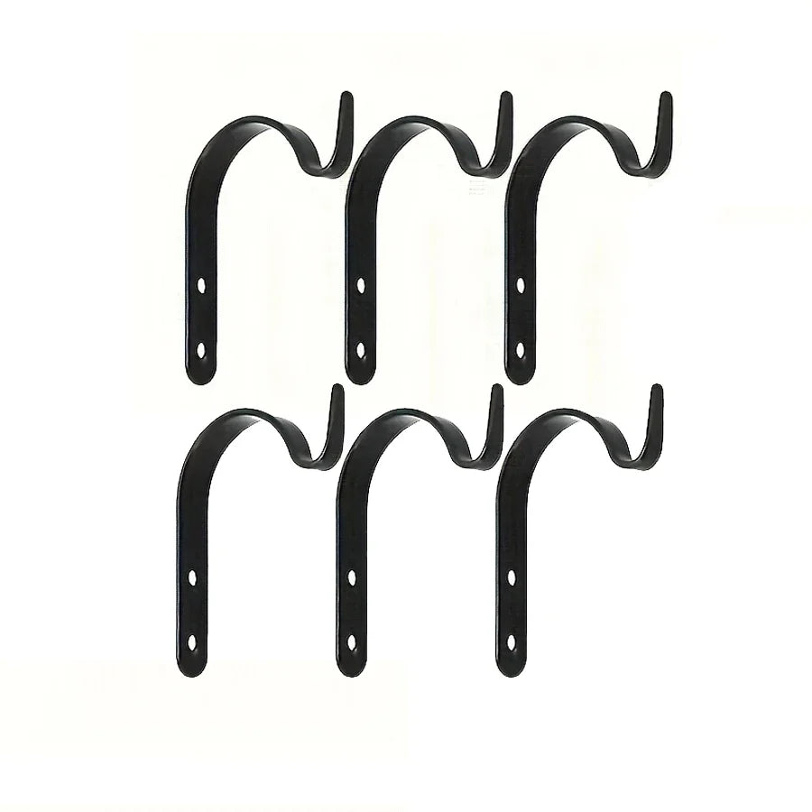 Robuster J-Haken aus Schmiedeeisen für vielseitige Anwendungen