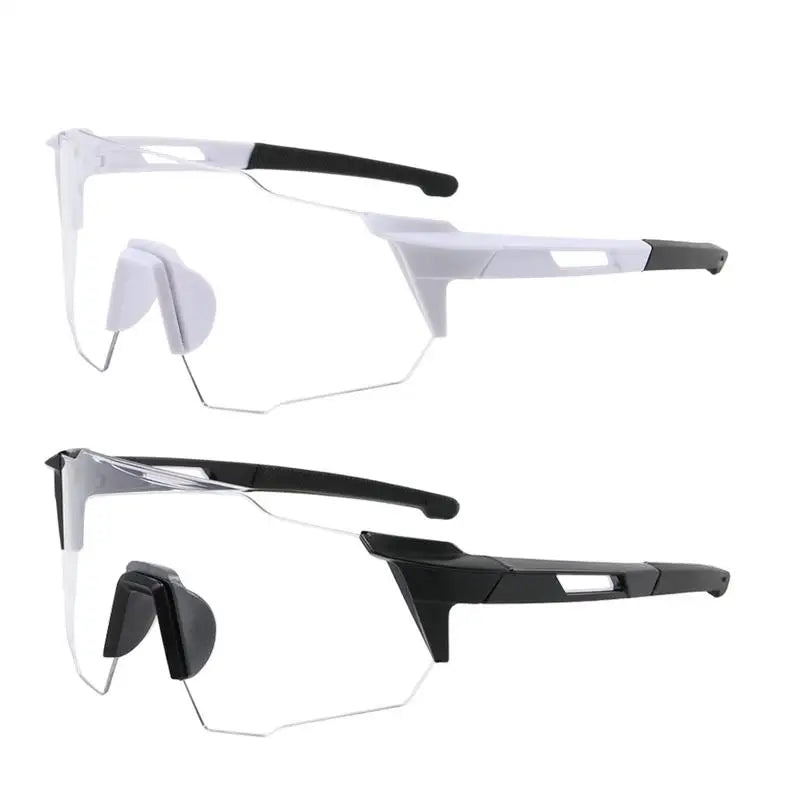 Photochrome Fahrradbrille UV Schutz Winddicht für Outdoor Sport Unisex