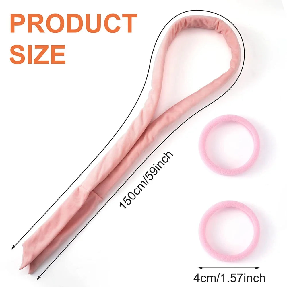 Heatless Locken Stirnband Weiche Lockenwickler ohne Hitze