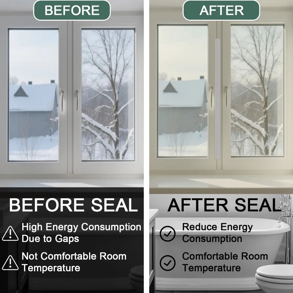 Nano Einseitiges Klebeband 5cm Winddichtes PVC Lückenversiegelungsstreifen