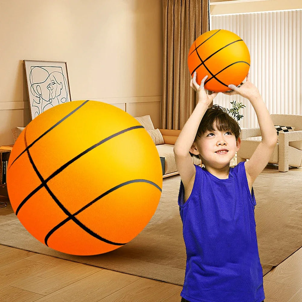Leiser Indoor Basketball aus weich elastischem Schaum in 3 Größen für Kinder