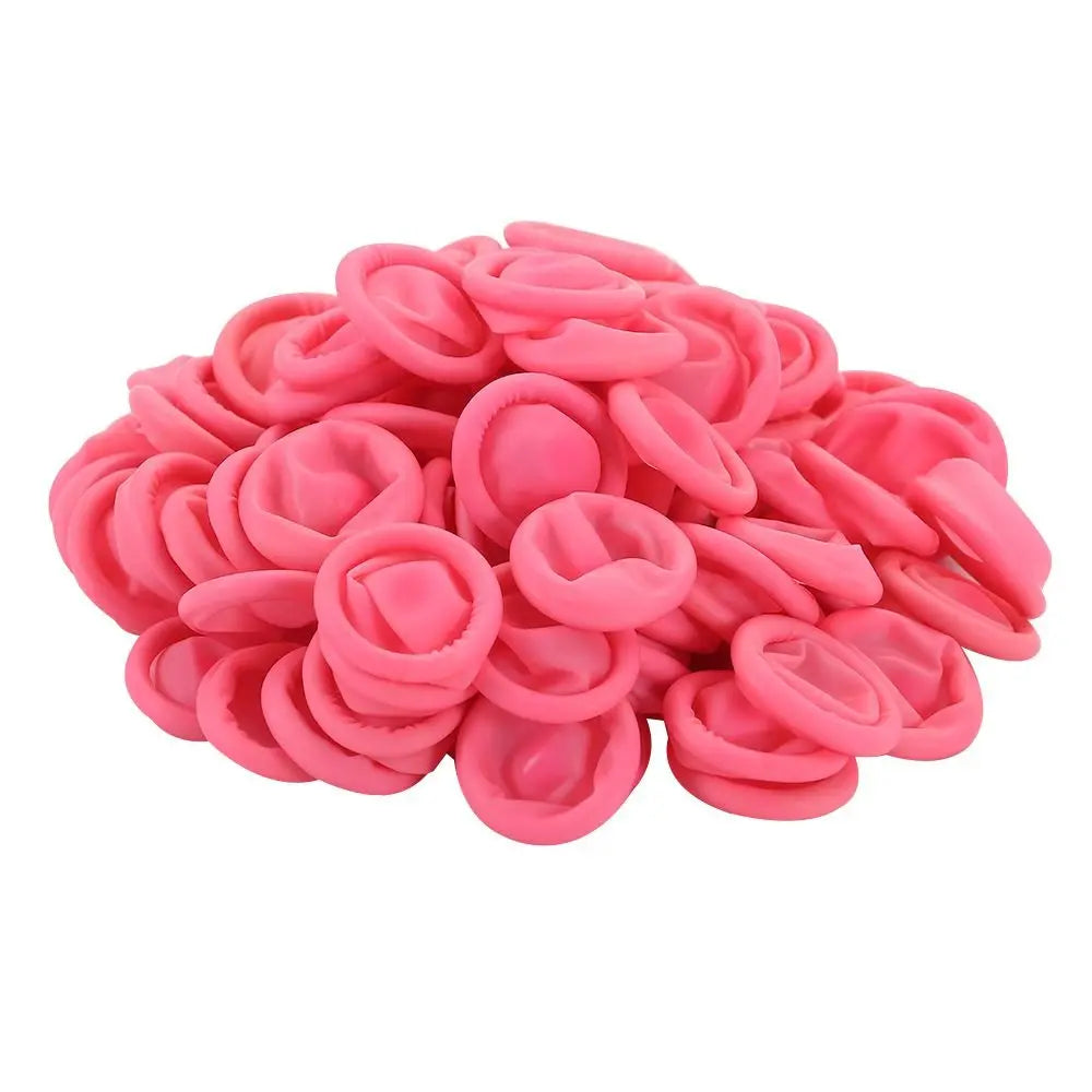 100 300 Stück Anti-statische Einweg Fingerlinge Schutz Handschuhe Set