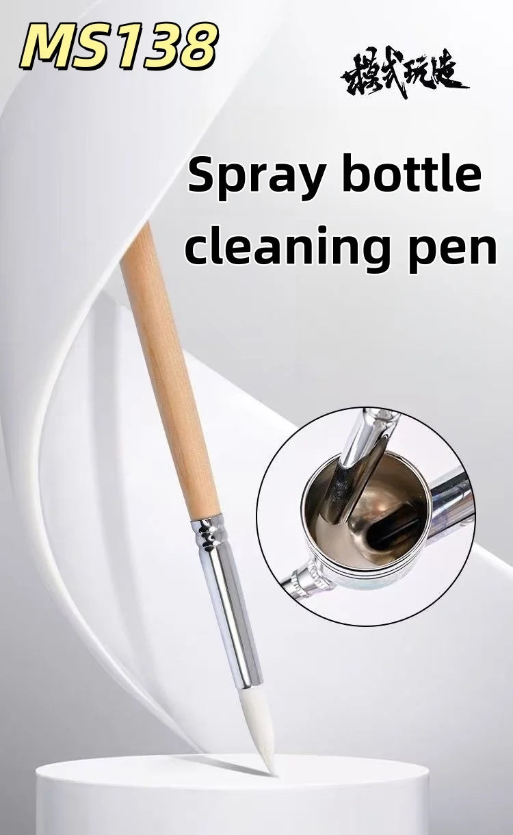 Effiziente Airbrush Reinigungsbürste für Modellbau und DIY