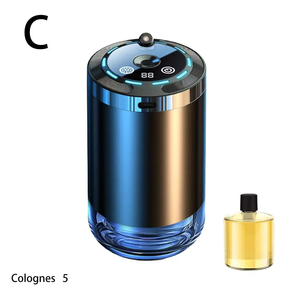 Wiederaufladbarer Auto Lufterfrischer mit 5 Stufen einstellbarem Aroma-Diffusor