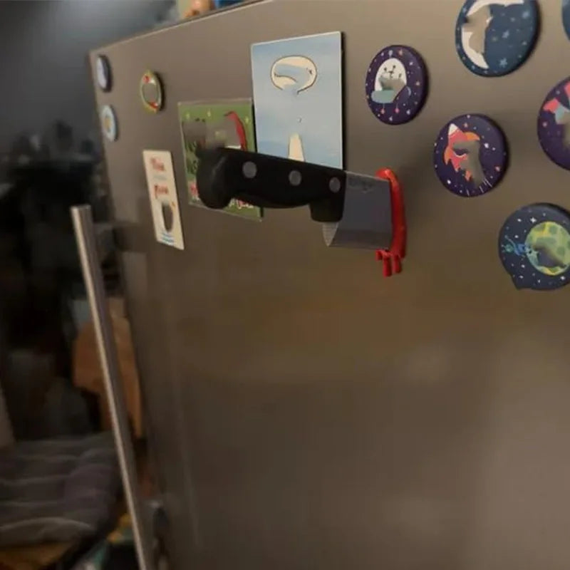 Lustige 3D Kühlschrankmagnete: Messer oder Axt Design für Küche Zuhause Deko