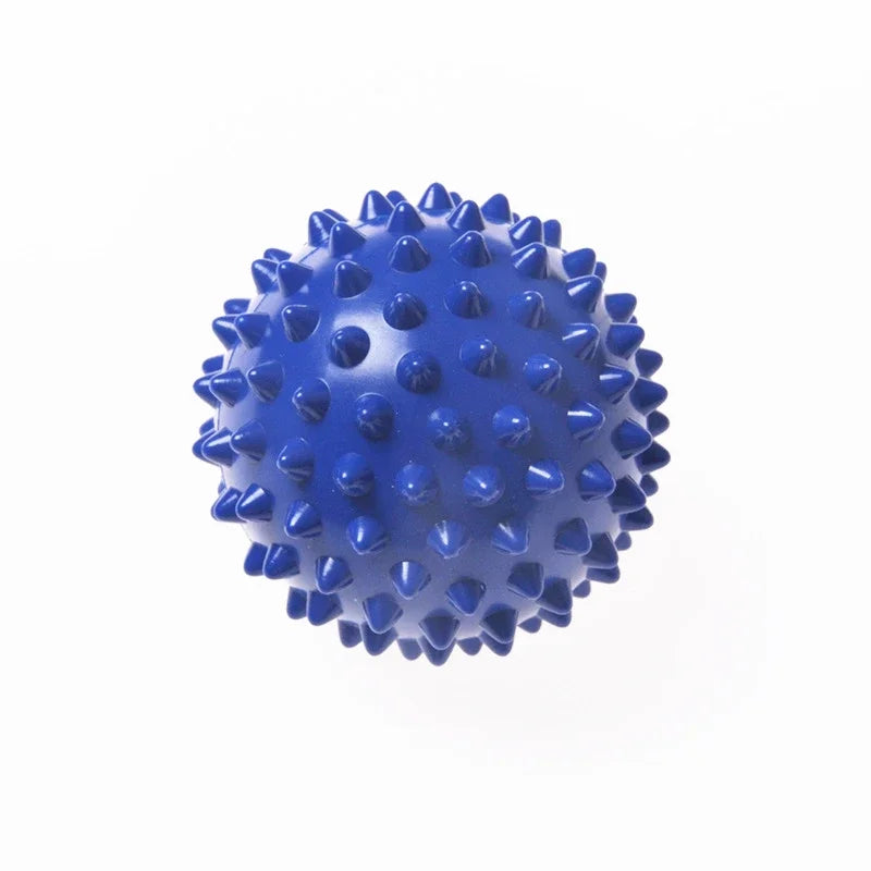 7 cm PVC Massage Ball mit harten Spikes für Muskelentspannung Fußpflege
