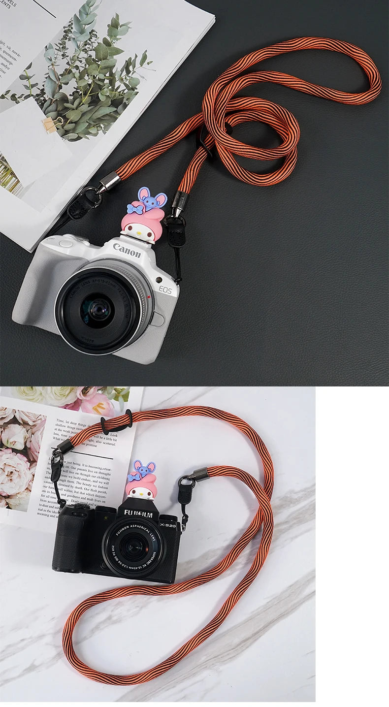 Schultergurt für Kamera passend für verschiedene Marken