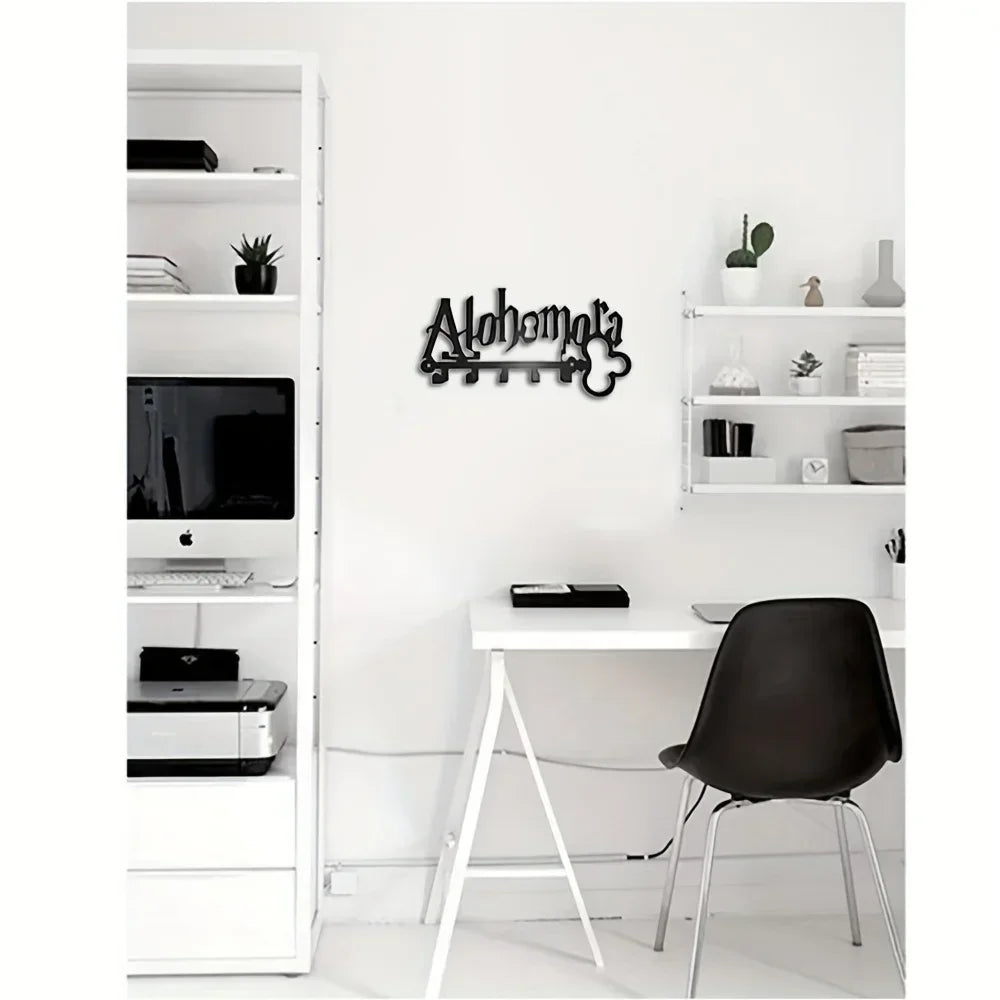 Stilvoller Schlüsselhalter Wandmontage Metall Selbstklebend Organizer