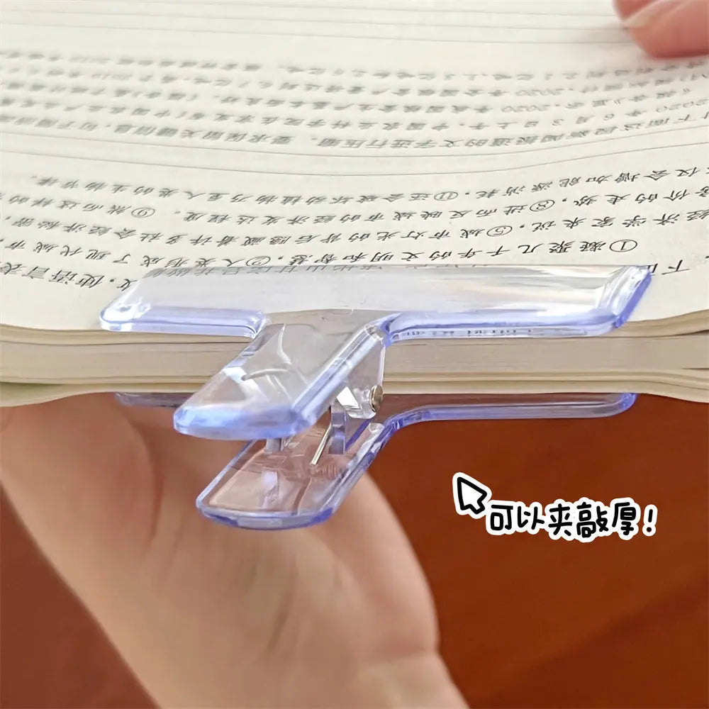 Transparente Büro Clips für Schule und Office - Klare Aktenklemmen