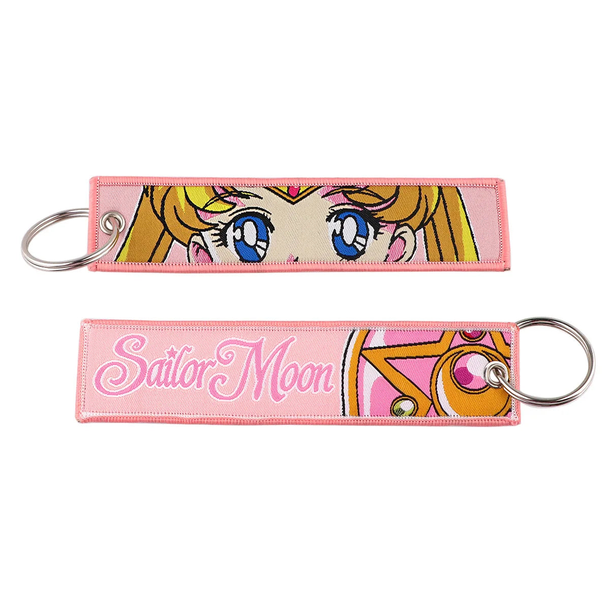Anime Stickerei Schlüsselanhänger 13x3cm Cartoon Zubehör Geschenk
