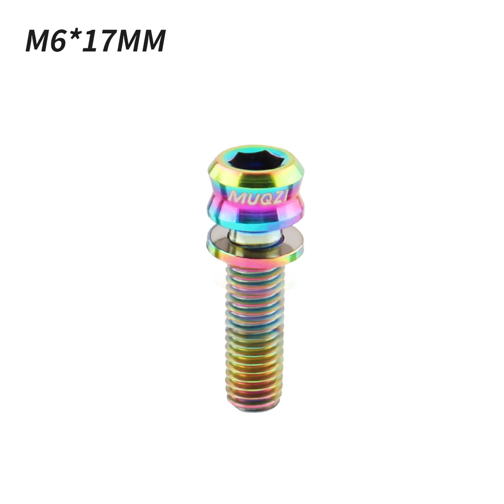 Titan Schrauben Fahrrad M5 M6 Verschiedene Längen für Headset Vorbau Bremse