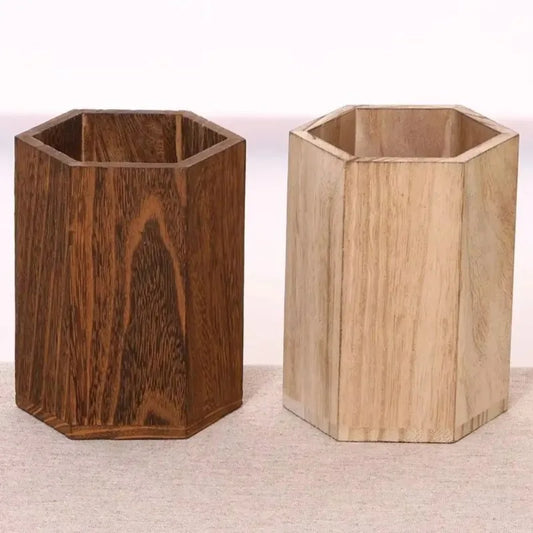 Multifunktionaler Stifthalter aus Holz mit großer Kapazität-Yabubestshop