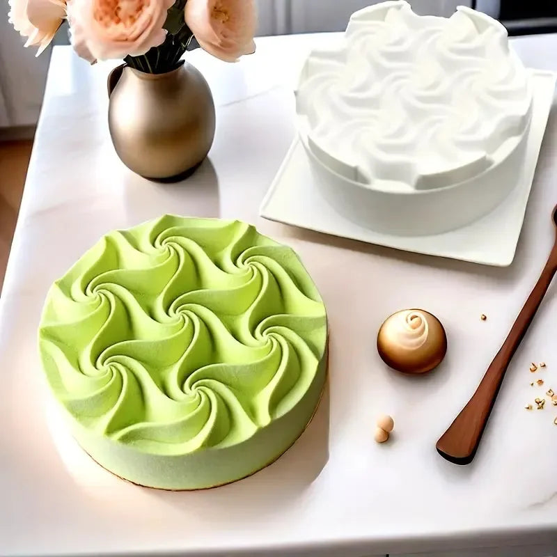 Runde Silikonform für Mousse Kuchen Desserts und Backwaren